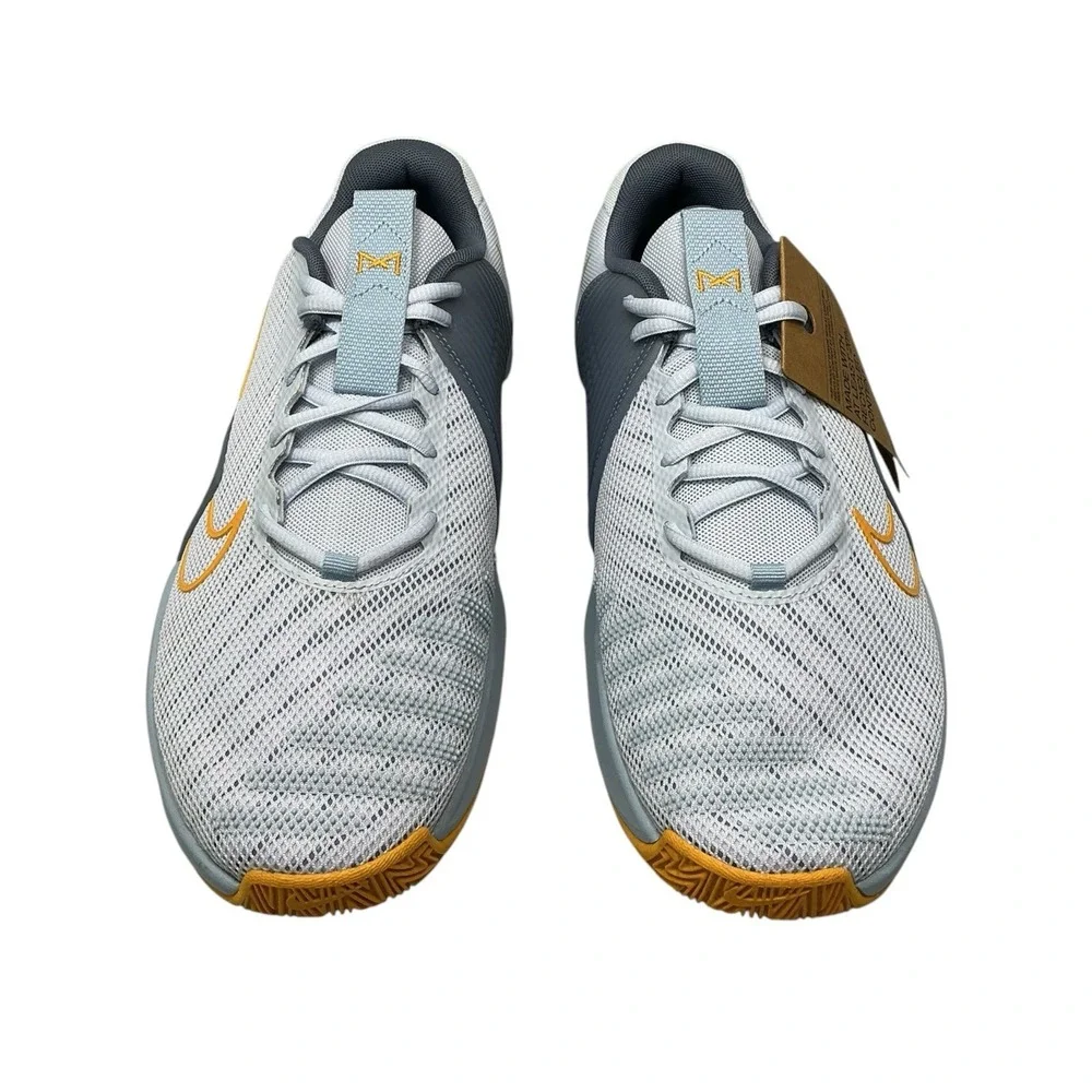 Nike Metcon 9 Training Shoes Gray Orange Mesh DZ2617-005 Men Size 10  No Box